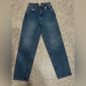 BDG High-Rise baggy Blue Jeans